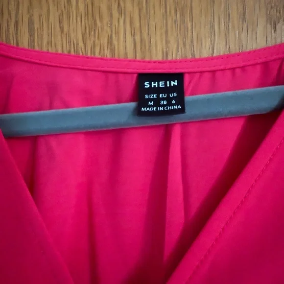 Elegant Pink Dress- Shein size Medium never worn - Picture 3 of 5